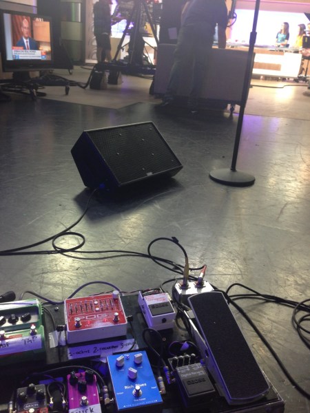 Rich Blues live on Sunrise TV CH-7 Sydney. Marcus Catanzaro NOV 2013.