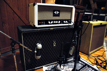 Richards 15W Expressionist amp. Recording session - Slow Chase.