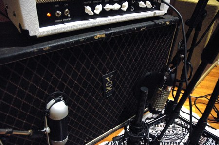 Richards 15W Expressionist amp. Recording session - Slow Chase.